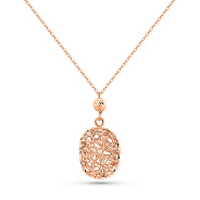 Колье из красного золота (арт. 352807)