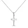 Колье из серебра с крестиком (арт. 7507/1962) – изображение 1