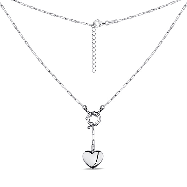 Серебряное колье без камней (арт. 7507/2144) – изображение 2