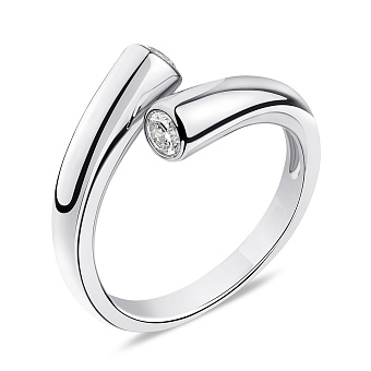 Фото Кольцо из серебра с фианитами (арт. 7501/6489)