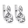 Серебряные серьги с фианитами (арт. 7502/612сп) – изображение 1