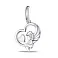 Серебряный кулон Сердце (арт. 7503/39214р) – изображение 1