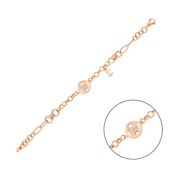 Браслет из красного золота (арт. 326410П1) – изображение 1