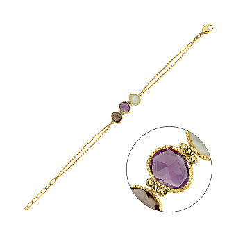 Браслет из желтого золота Francelli (арт. 326901жА)