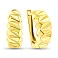 Серьги из желтого золота без камней (арт. 1091301ж) – изображение 1