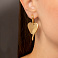 Серьги-подвески Francelli из желтого золота (арт. е1092004ж) – изображение 2