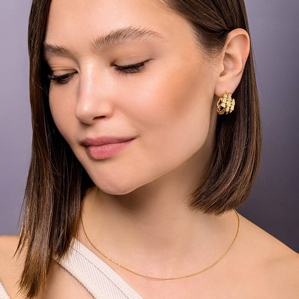 Сережки з жовтого золота (арт. 1091348ж) – зображення 3