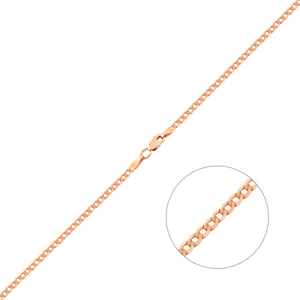 Цепочка золотая плетения Панцирное (арт. ц301005п) – изображение 1