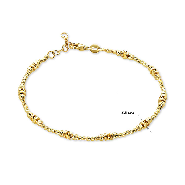 Золотой браслет Francelli (арт. 323599ж) – изображение 3