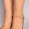 Золотий браслет на ногу (арт. ц316202н) – зображення 2