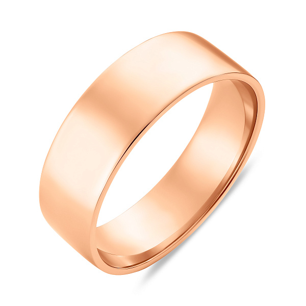 Класична широка обручка золота (арт. 239001) – зображення 1