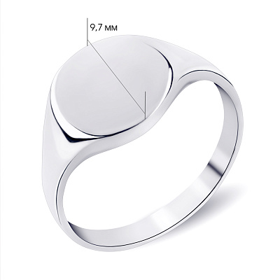 Кольцо из серебра без камней (арт. 7501/6051)