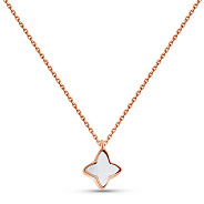 Золоте кольє з перламутром (арт. 352599п)