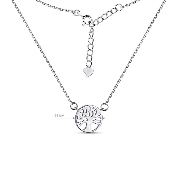 Серебряное колье Дерево жизни (арт. 7507/610) – изображение 3