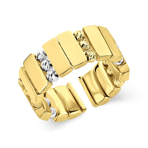 Кольцо Francelli из желтого и белого золота (арт. 155710жб) – изображение 1