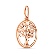 Золотой подвес-оберег Дерево жизни (арт. 424496)