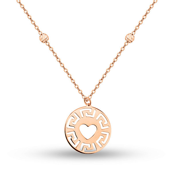 Колье Олимпия из красного золота (арт. 352818) – изображение 1