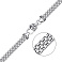 Серебряная цепочка плетения Попкорн (арт. 7908/2425ч) – изображение 1
