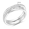 Серебряное кольцо с фианитами (арт. 7501/8592) – изображение 2