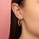 Серьги из красного золота без камней (арт. 1091736/25) – изображение 2