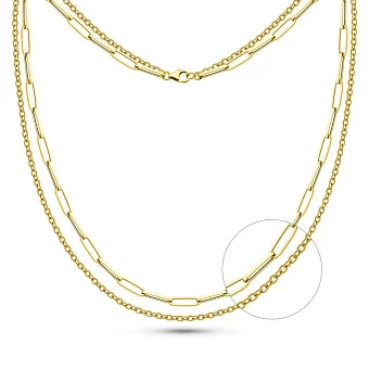 Золоте кольє Ланки (арт. 352830ж)