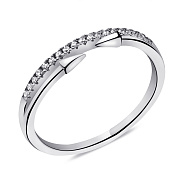 Фото Серебряное кольцо Trendy Style с фианитами (арт. 7501/6762)