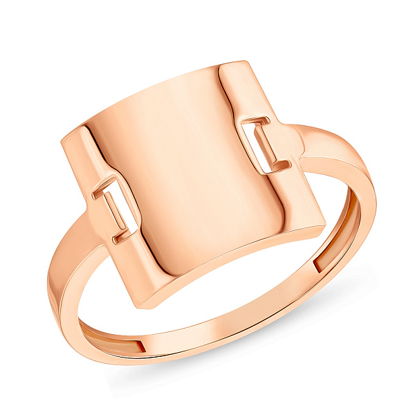 Кольцо из красного золота (арт. 155099) – изображение 1