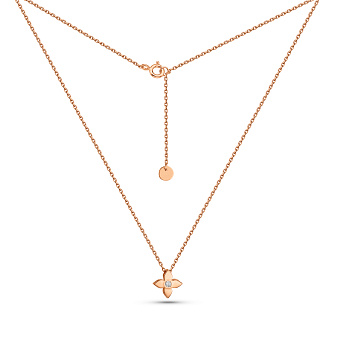 Золоте кольє з фіанітом (арт. 360351)