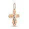 Золотий хрестик з розп'яттям (арт. 501062) – зображення 1
