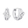 Серебряные серьги с фианитами (арт. 7502/9923/15) – изображение 1