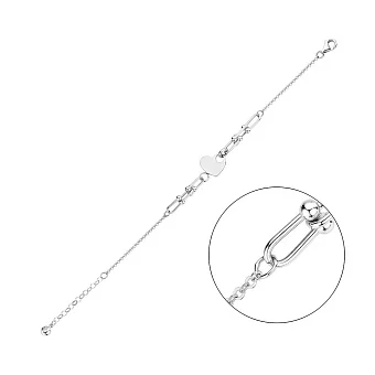 Браслет з білого золота (арт. 326736б)
