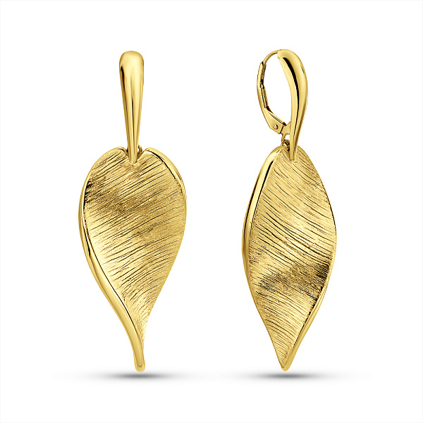 Серьги-подвески Francelli из желтого золота (арт. е1091992ж) – изображение 1