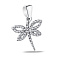 Серебряная подвеска Стрекоза (арт. 7503/3878) – изображение 1