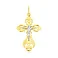 Ажурный золотой крестик с распятием (арт. 501622ж) – изображение 1