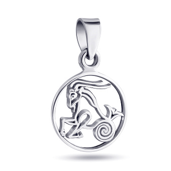 Срібний підвіс "Козеріг" (арт. 7903/3858кз)
