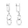 Серебряные серьги-подвески (арт. 7502/10178) – изображение 1
