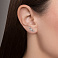 Серьги из белого золота с бриллиантами (арт. Т011675030б) – изображение 2