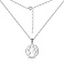 Серебряное колье без камней (арт. 7507/1966) – изображение 2