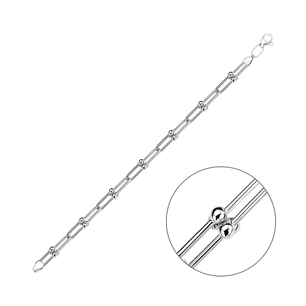 Браслет з білого золота (арт. 325778б) – зображення 1