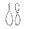 Серьги из белого золота Francelli (арт. е108240/40б) – изображение 1