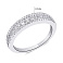 Серебряное кольцо с фианитами (арт. 7501/5950) – изображение 2