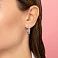 Золотые серьги-кольца (арт. 1091466/20б) – изображение 2