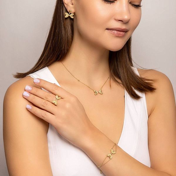 Браслет з жовтого золота Francelli (арт. 3261135ж) – зображення 4