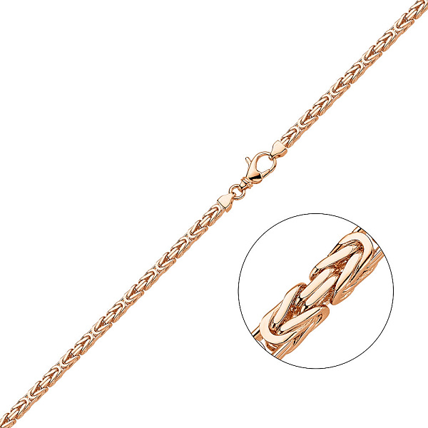 Золотая цепочка плетения Лисий хвост (арт. ц308257) – изображение 1