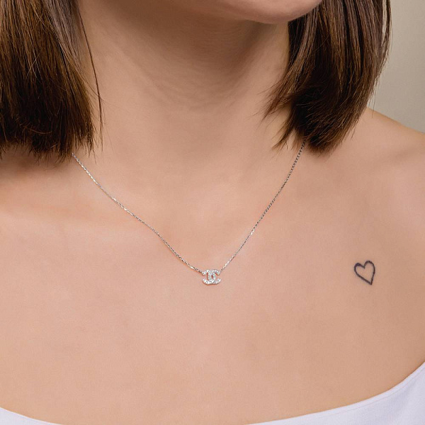 Колье из золота с бриллиантами (арт. Ц341647010б) – изображение 3