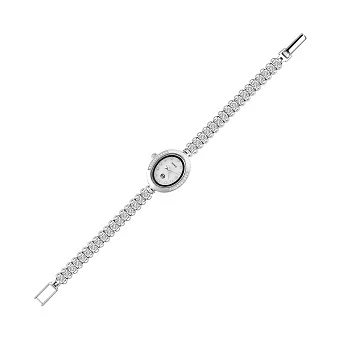 Срібний годинник з фіанітами (арт. 7526/300)