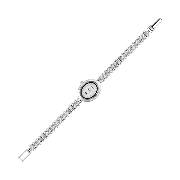 Срібний годинник з фіанітами (арт. 7526/300) – зображення 1