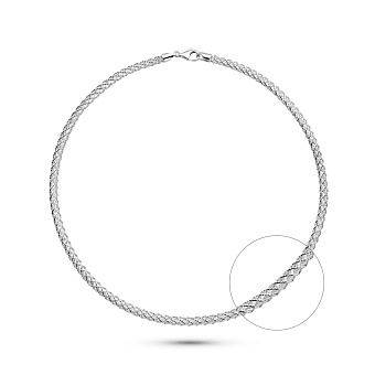 Колье из белого золота Francelli (арт. 352849б)