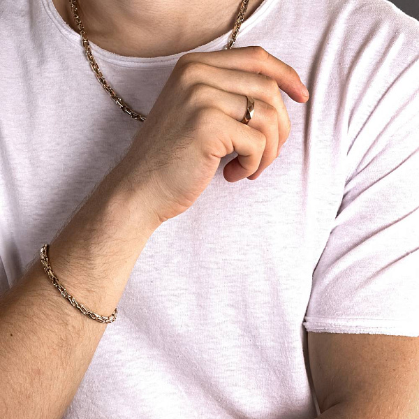 Золотое обручальное кольцо (арт. 239241) – изображение 2