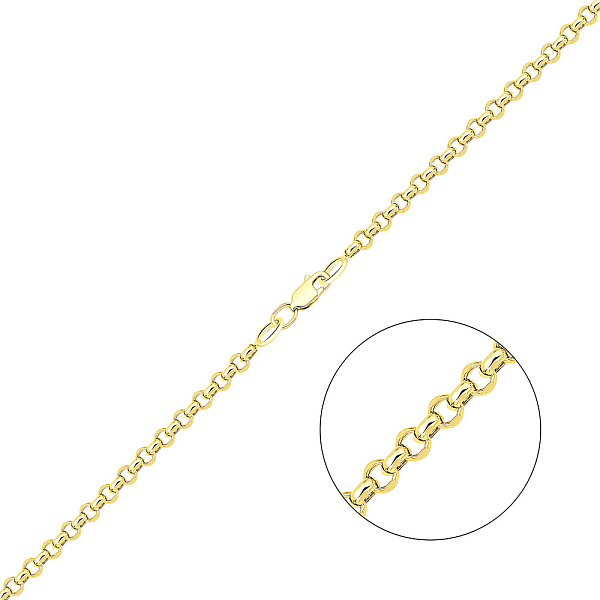 Золотий ланцюжок плетіння Дойч (арт. 300802ж) – зображення 1